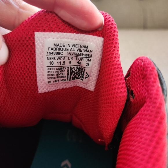 Converse Rival Mid Black Enamel Red - Picture 5 of 5